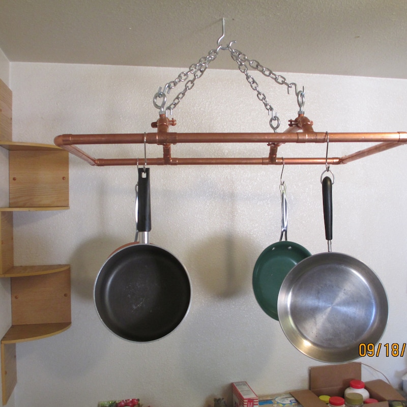 Kitchen Pot Rack - Etsy