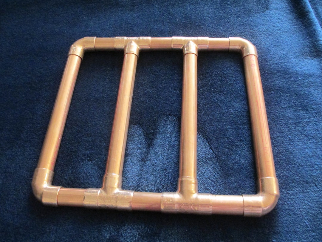 Copper 8 Hot Plate Holder Etsy