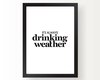 Stampa digitale da parete con il tempo sempre mite