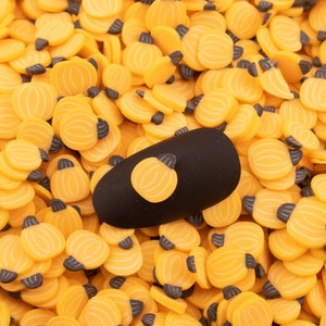 5mm Pumpkin Polymer Clay Fake Sprinkles Mix, Plastic Fimo Slices, Halloween Sprinkles Resin Filler, Nail Art, Fake Bake and Crafts Fairytale