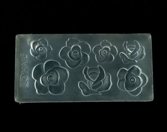 Miniature Nail Art Flower Floral Silicone Mold, Resin Casting Mold For UV Resin, Embellishment Epoxy Nail Art Crafts, Decoden Crafting