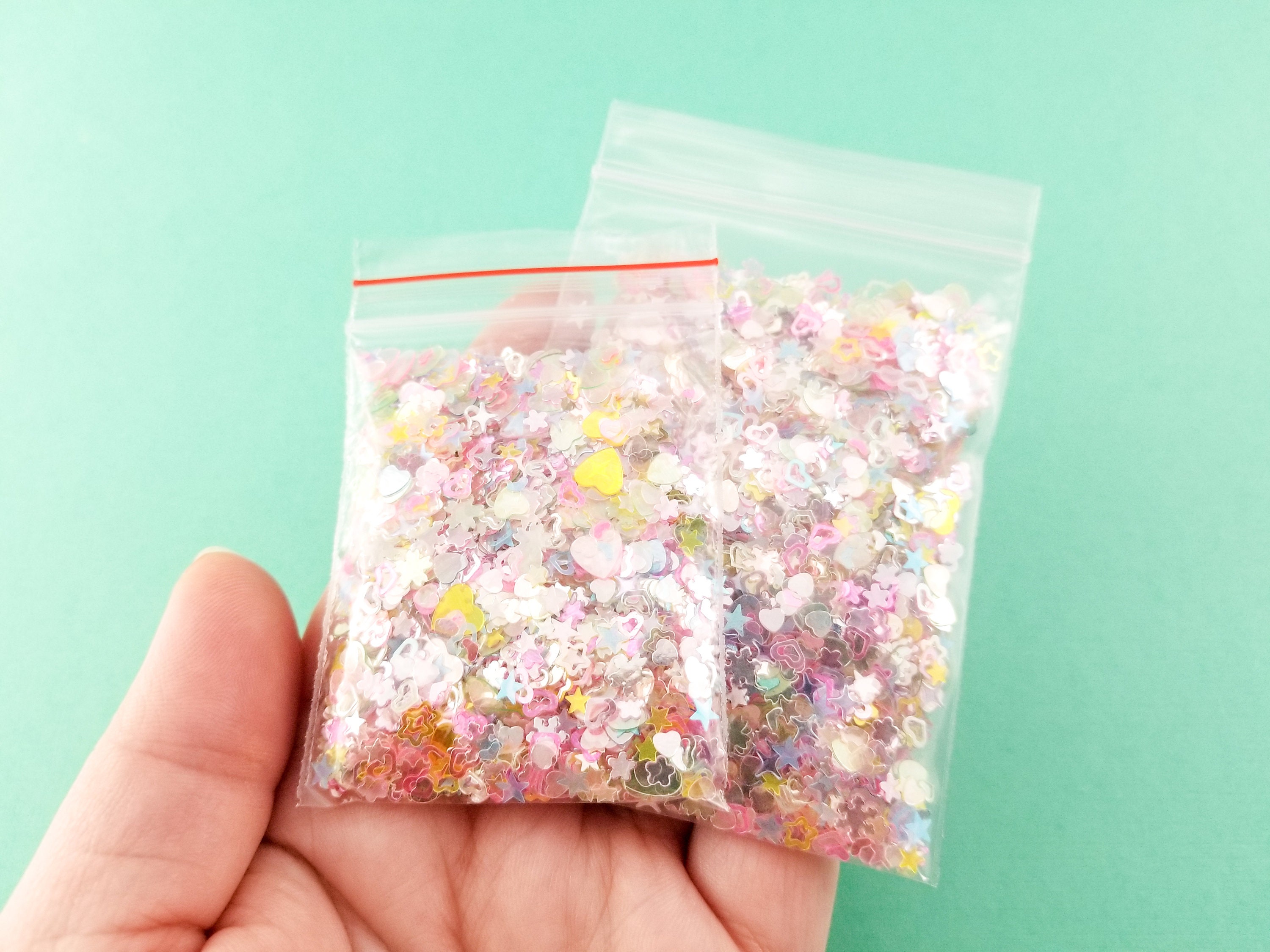 Buy Clear Potion Pink Mixed Shape Iridescent Glitter, 3-6mm Resin Supplies  Kawaii Glitter, Resin Embellishment, Slime Supplies, Nail Art Deco Online  in India 
