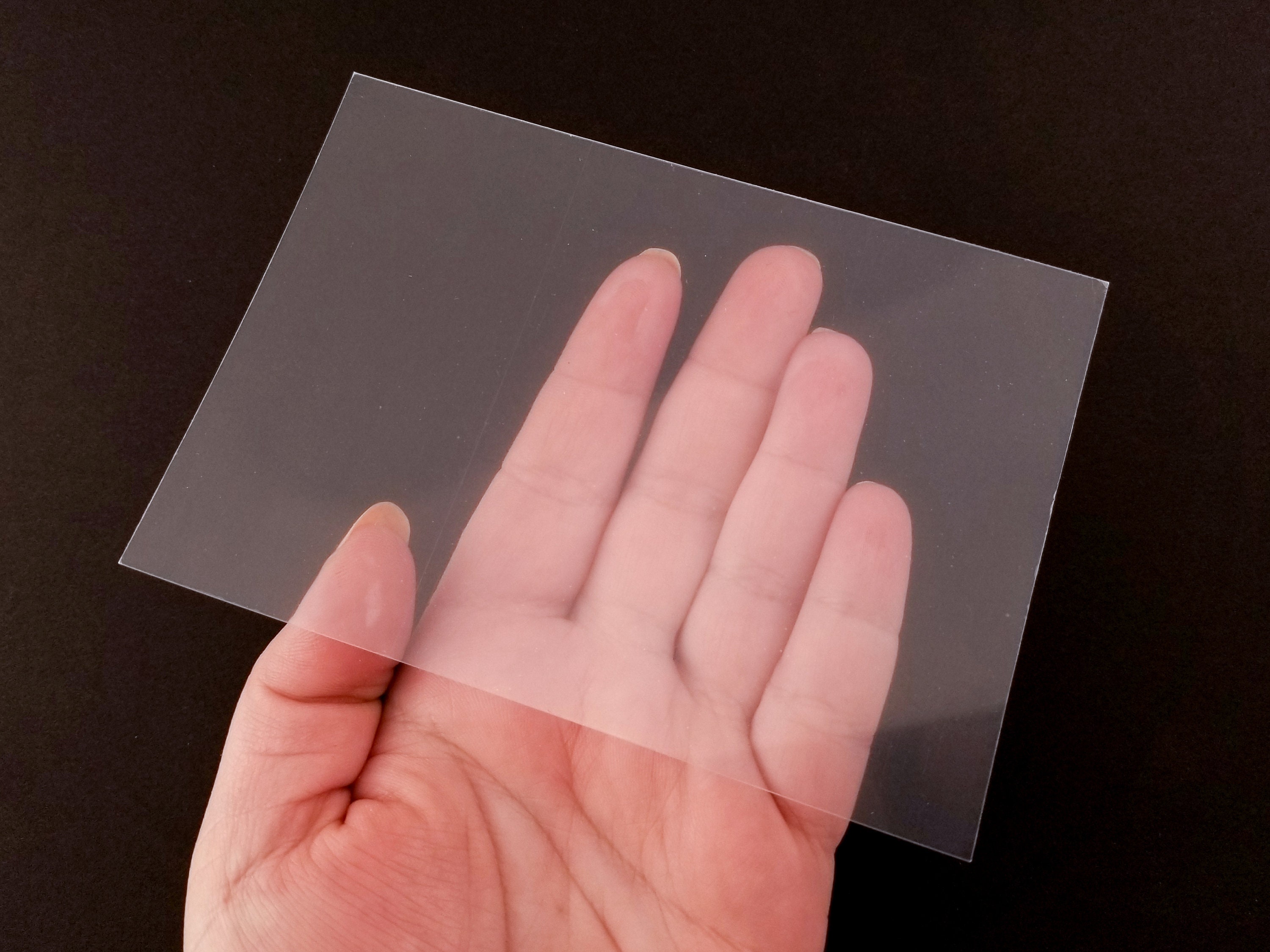 Transparent Plastic Sheet 