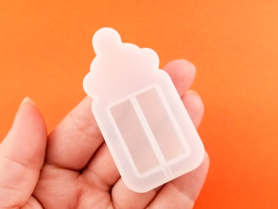 64mm Baby Bottle Shaker Silicone Mold Resin Casting Mold for 