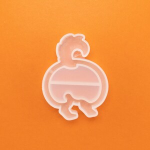 68mm Puppy Dog Shaker Silicone Mold, Resin Casting Mold For UV Resin, Epoxy Embellishment Jewelry Making, Quicksand Mold DIY Kawaii Deco