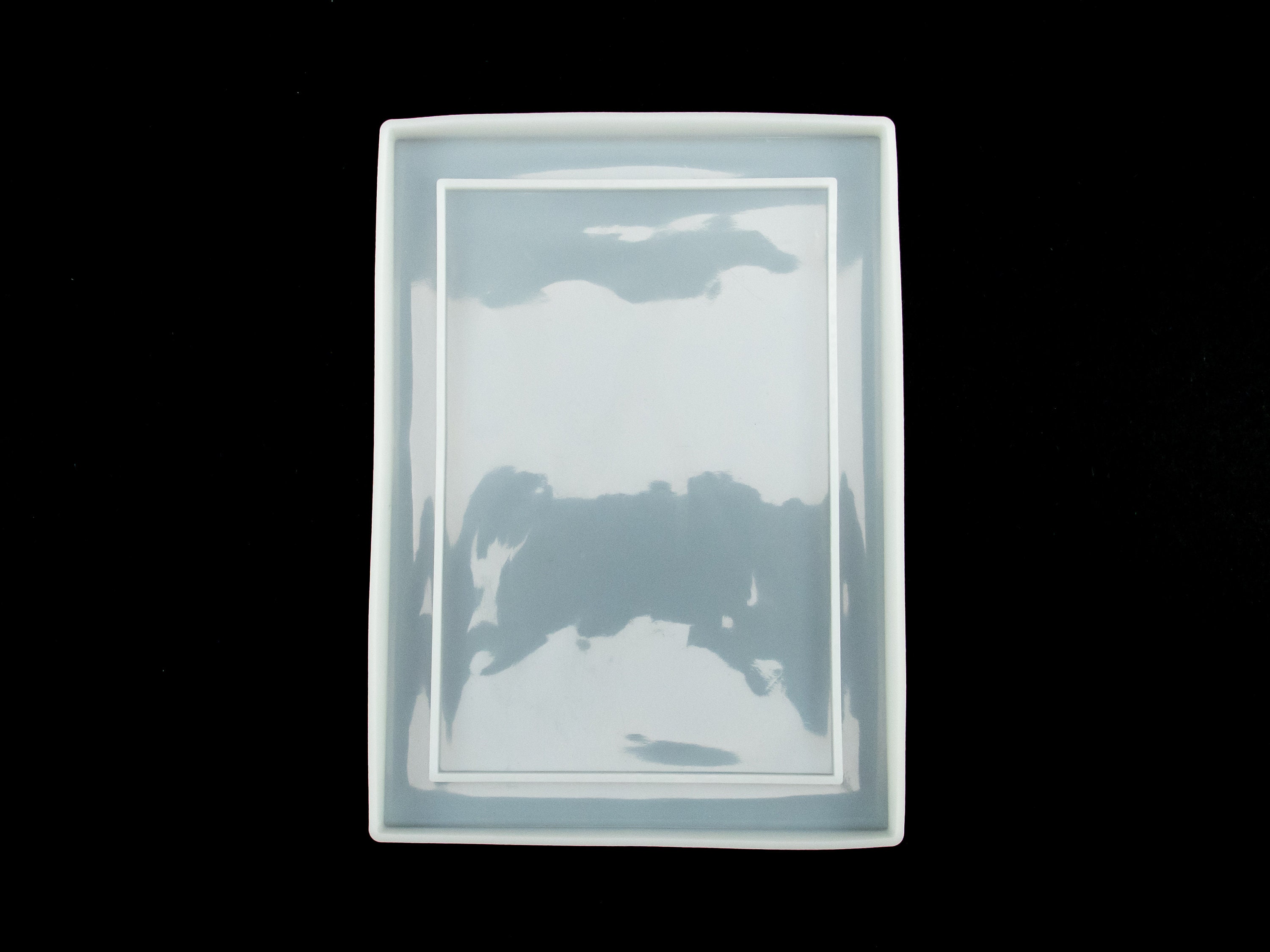 New Shallow Resin Mold Square, Rectangle or Rounded Rectangle Silicone  Resin Molds 