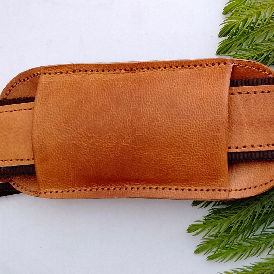 Leather bag strap leather duffle bag strap messenger bag strap Etsy