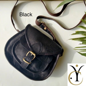 Leder Crossbody Taschen für Frauen Leder Geldbörsen und Taschen Handgefertigte Geldbörse, Leder Crossbody Bag mit verschiedenen Farben, Weihnachtsgeschenk für Sie
