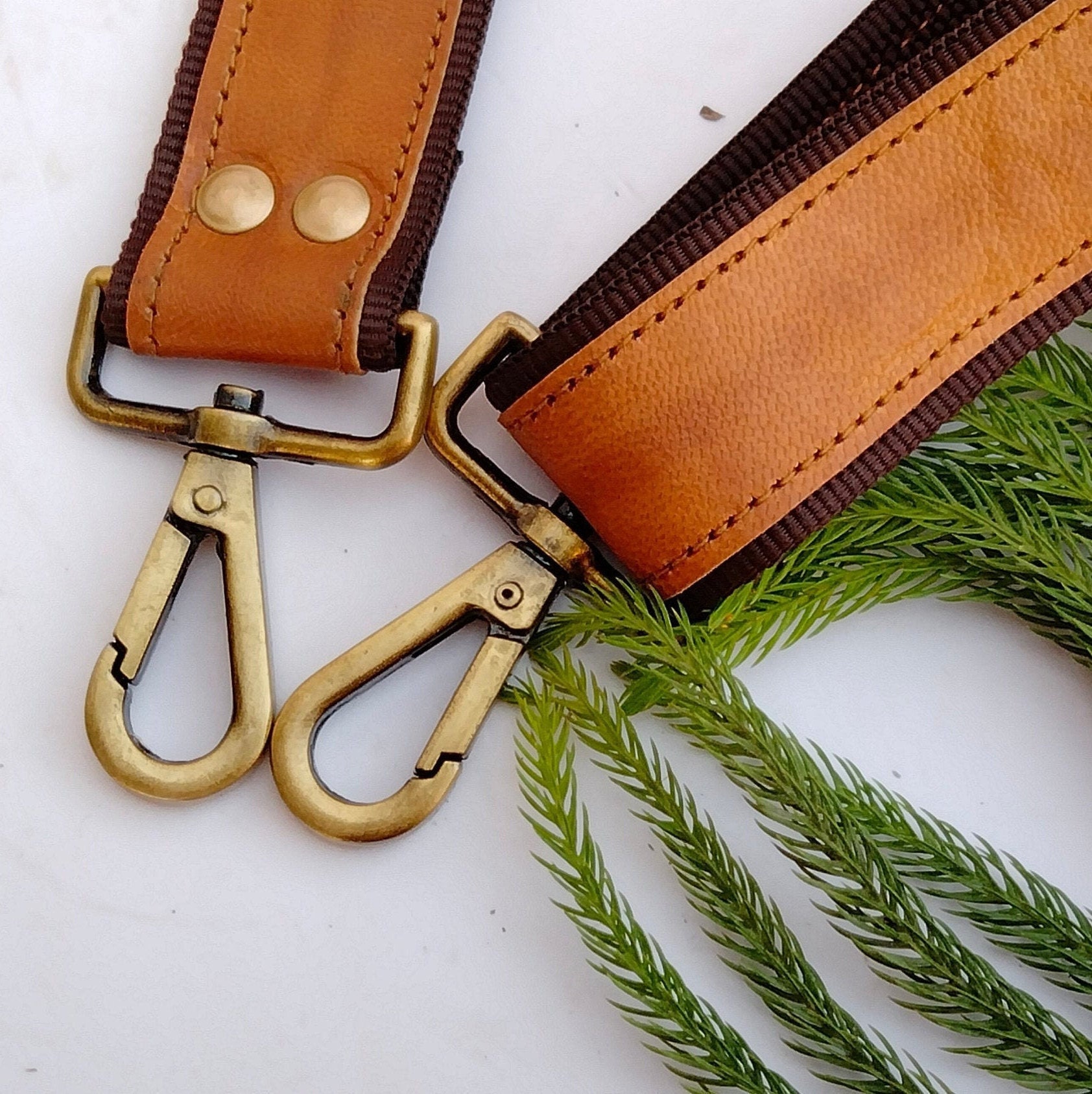 Lather Bag Strap Leather Straps for Bags Duffle Bag Strap Etsy