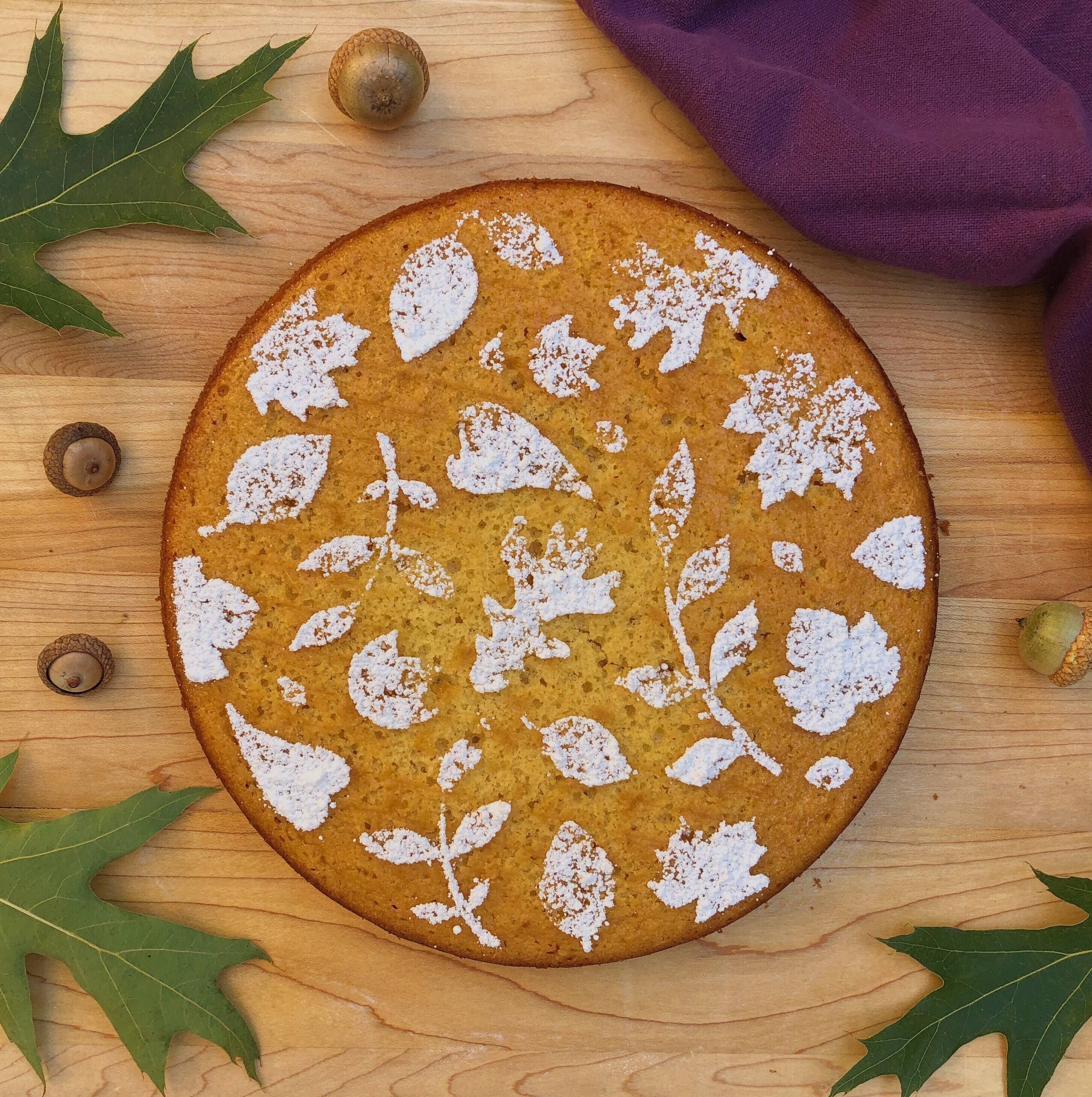 Fall Cake Stencils with Templates (+ 3 Ways to Use Them!)
