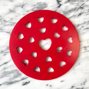 Heart Pie Crust Cutter, Valentine Baking, Valentine Gift for Baker, Heart-Shaped Cutter, image 4
