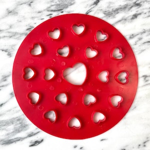 Heart Pie Crust Cutter, Valentine Baking, Valentine Gift for Baker, Heart-Shaped Cutter, image 3