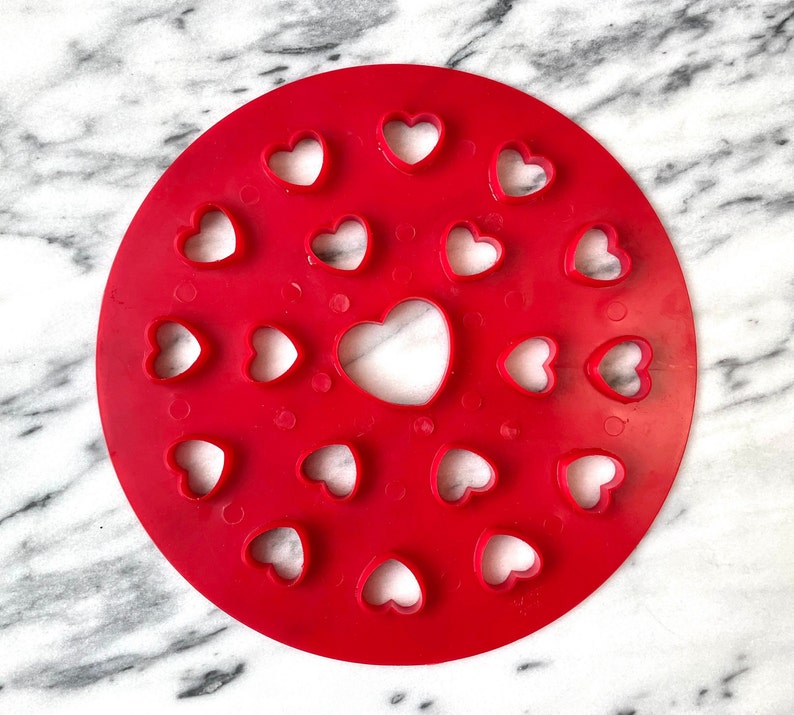 Heart Pie Crust Cutter, Valentine Baking, Valentine Gift for Baker, Heart-Shaped Cutter, image 3