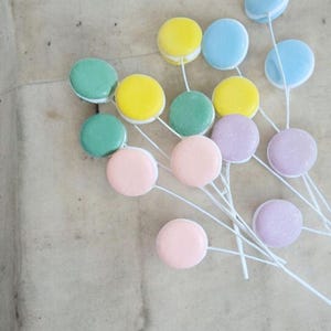 Pick, Easter Pick, Macaron Pick, Colorful Macarons, Floral Dessert, Luxury Floral Macarons, Luxury Floral Macarons, Floral Sweets