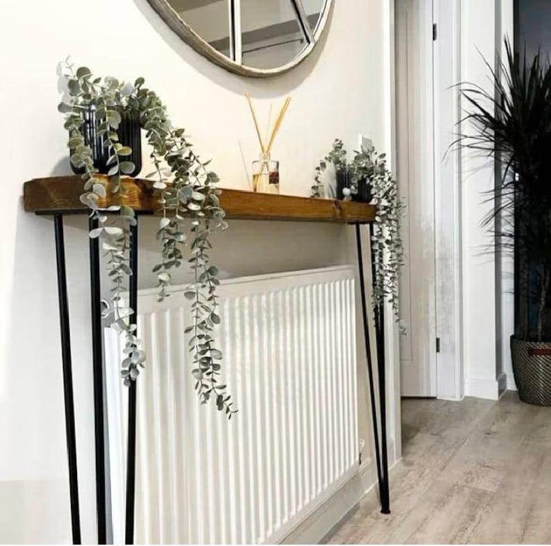 Console Table Radiator Shelf Etsy UK