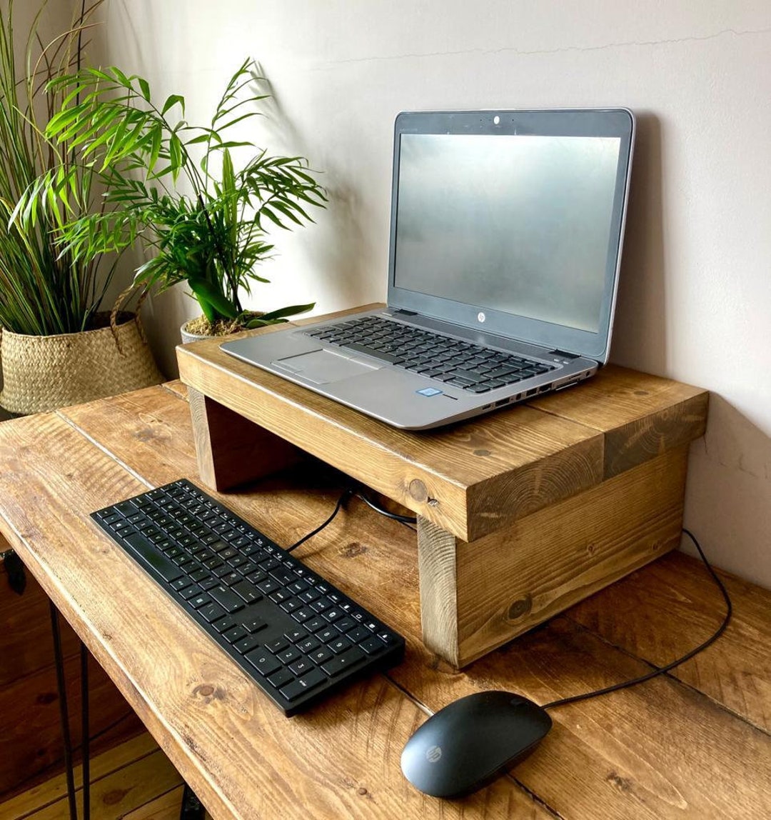 Laptop Stand | Monitor Stand | Desk Organiser | Riser | Computer PC ...