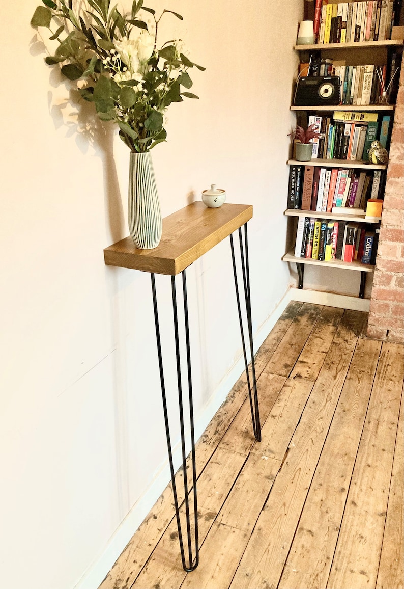 Console Table Radiator Cover Narrow Hallway Table Etsy UK