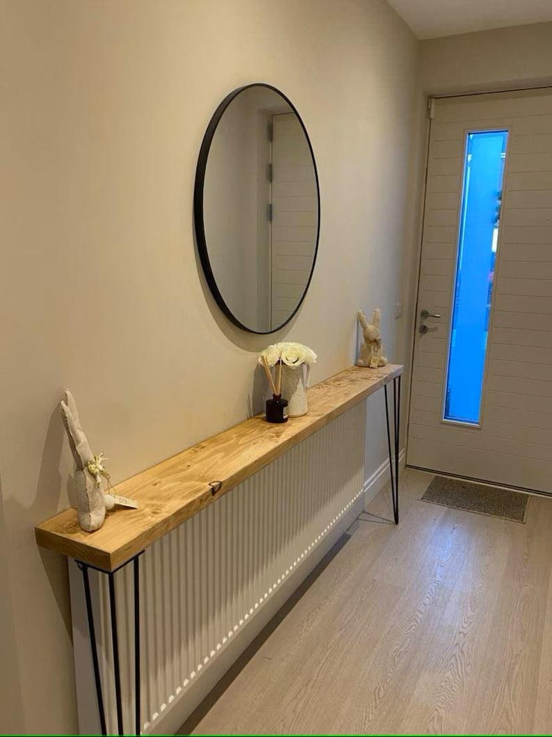 Console Table Radiator Shelf Etsy UK
