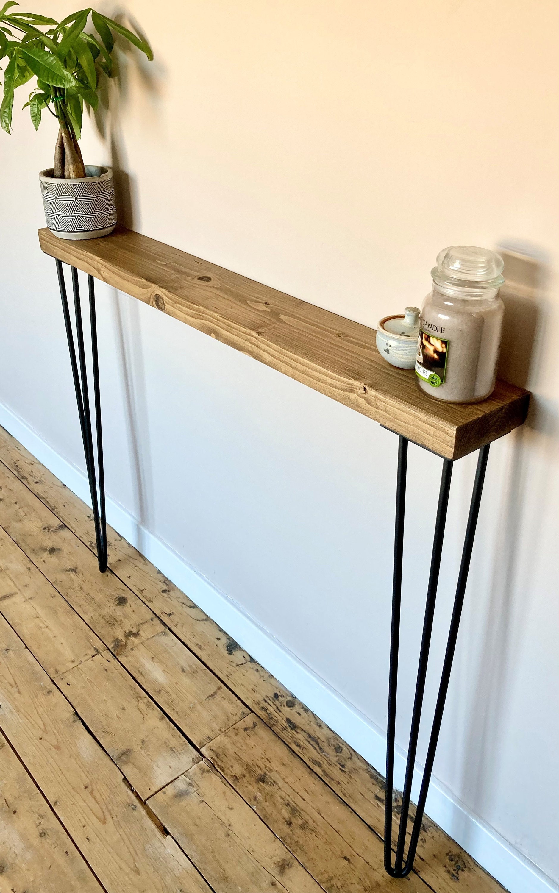Console Table Radiator Cover Narrow Hallway Table Etsy UK