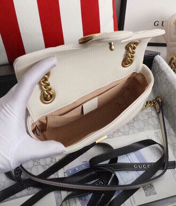 G-UCCI  Woman's bag，handbag leather pink,gift for… - image 3