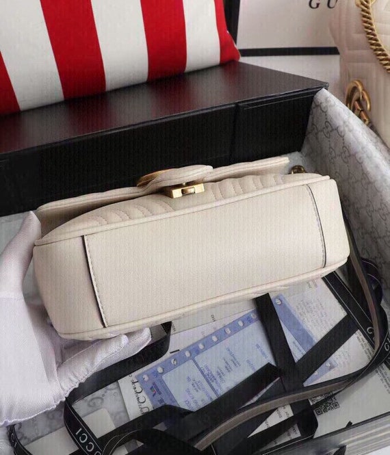 G-UCCI  Woman's bag，handbag leather pink,gift for… - image 5