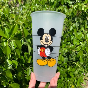 Mickey Mouse Themed Starbucks Cold Cup