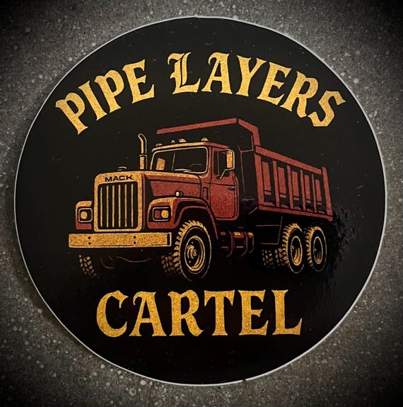 PLC Truckin Sticker