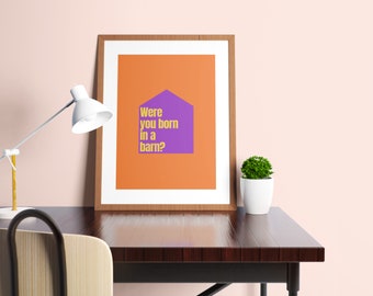 Born In A Barn Etsy