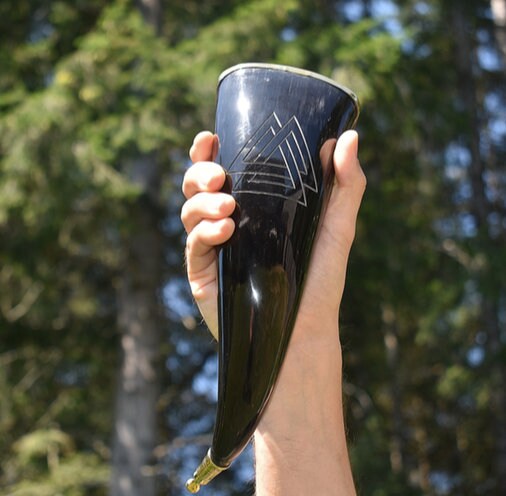 Viking Drinking Horns, Mugs, Stands, and Holders. *Please read descri…