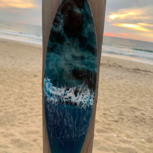 Large Surfboard Surfer Decor Coastal Decor Surfboard Art Etsy