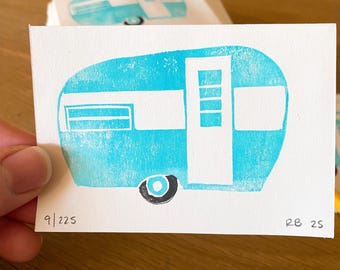 Camper Mini Print