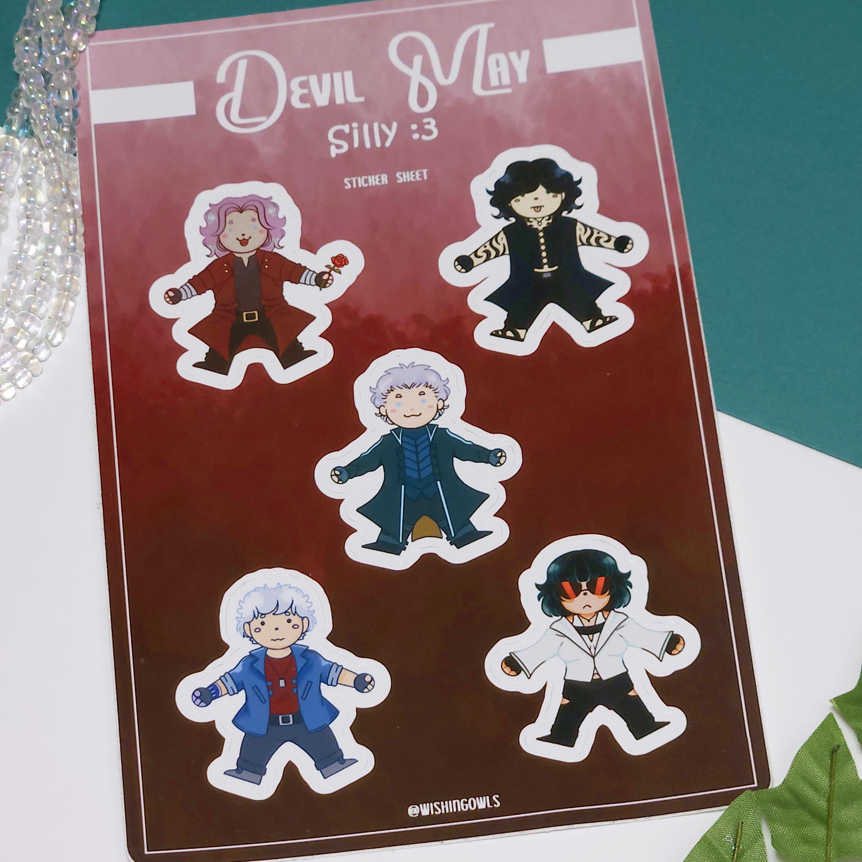 Devil may cry stickers - Etsy 日本
