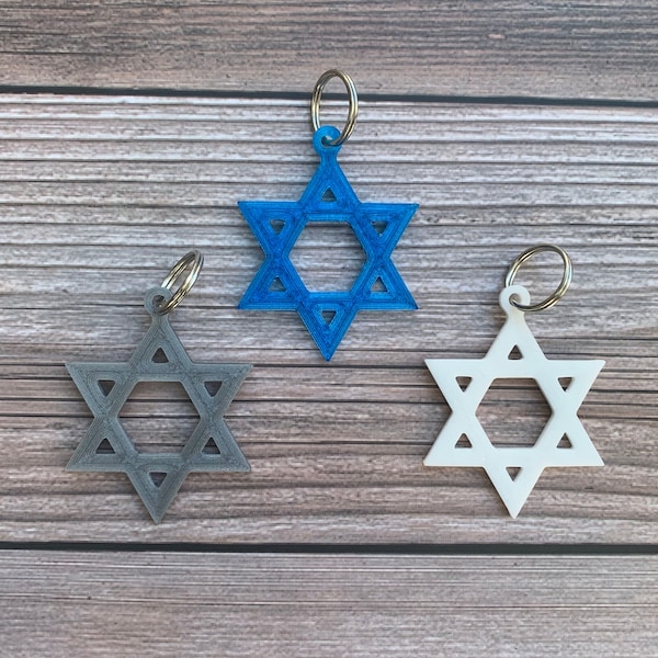 Star of David Dog Tag, Star of David Pet Charm, Hanukkah Dog Tag, Hanukkah Dog Gift, Dog Owner Gift, Dog Gift