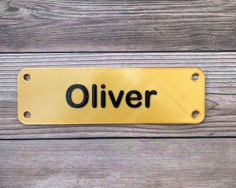 Dog Crate Name Plate, Dog Kennel Sign, 3D Printed Dog Crate Name Plate, Birthday Gift for Dog, Gift for Dog Owner