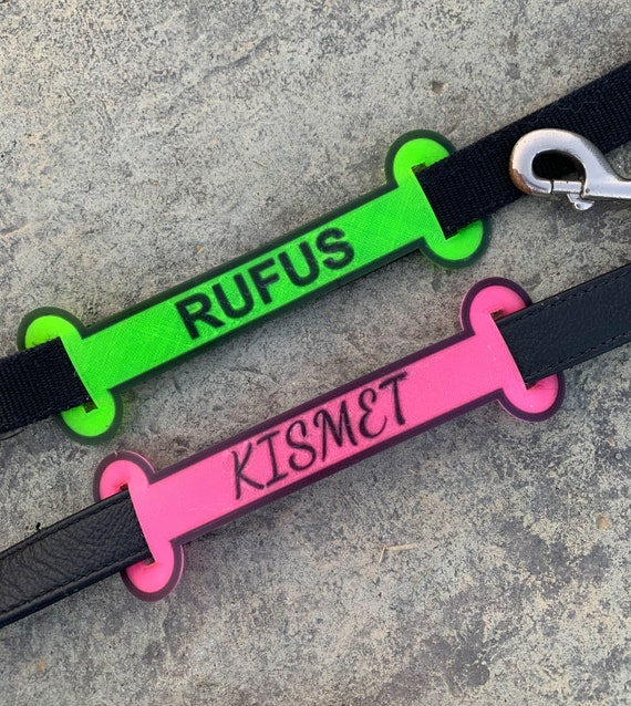 Custom Dog Leash Sleeve, Personalized Dog Harness Sleeve, Leash Wrap, Dog Leash Tag, Dog Gifts for Dog, New Puppy Gift, Dog Adoption Gift