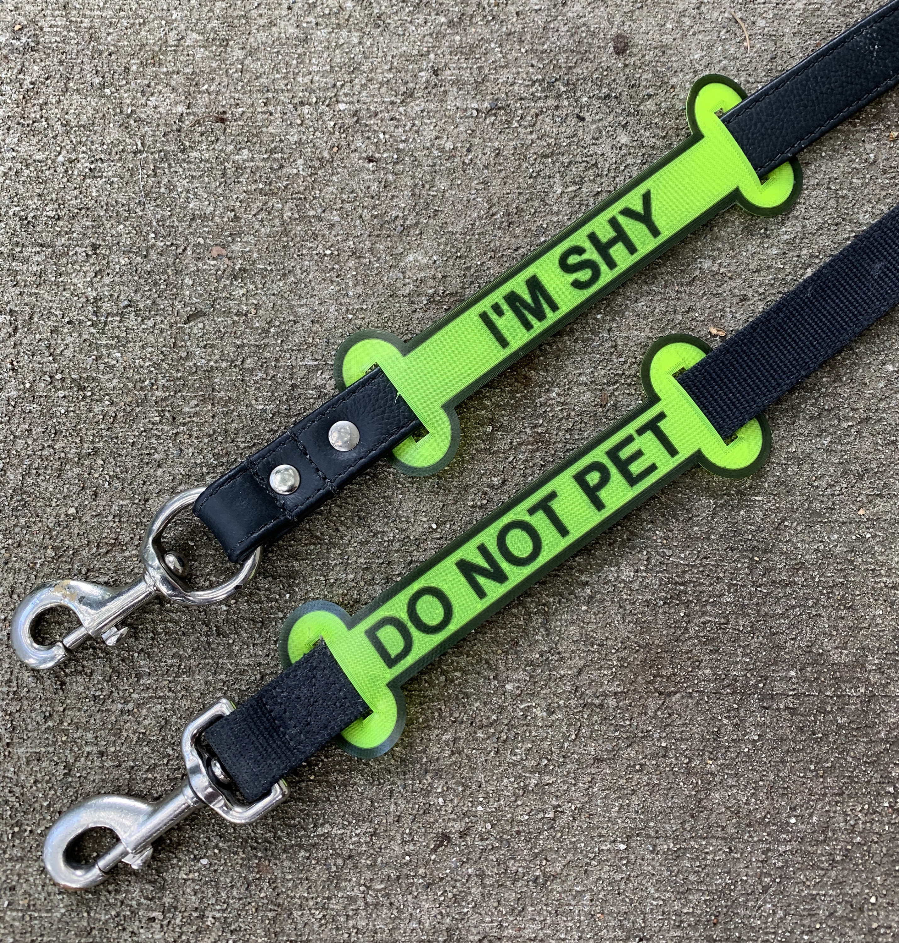 I m Shy Leash Sleeve Do Not Pet Dog Leash Sleeve Dog Harness Personalized Leash Wrap Dog Gift Dog Owner Gift