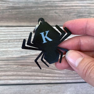 Spider Dog Tag, Gothic Dog Tag, Halloween Dog Tag, Spooky Dog Tag, Spider Charm, Dog Collar Charm, Dog Gift, Dog Owner Gift
