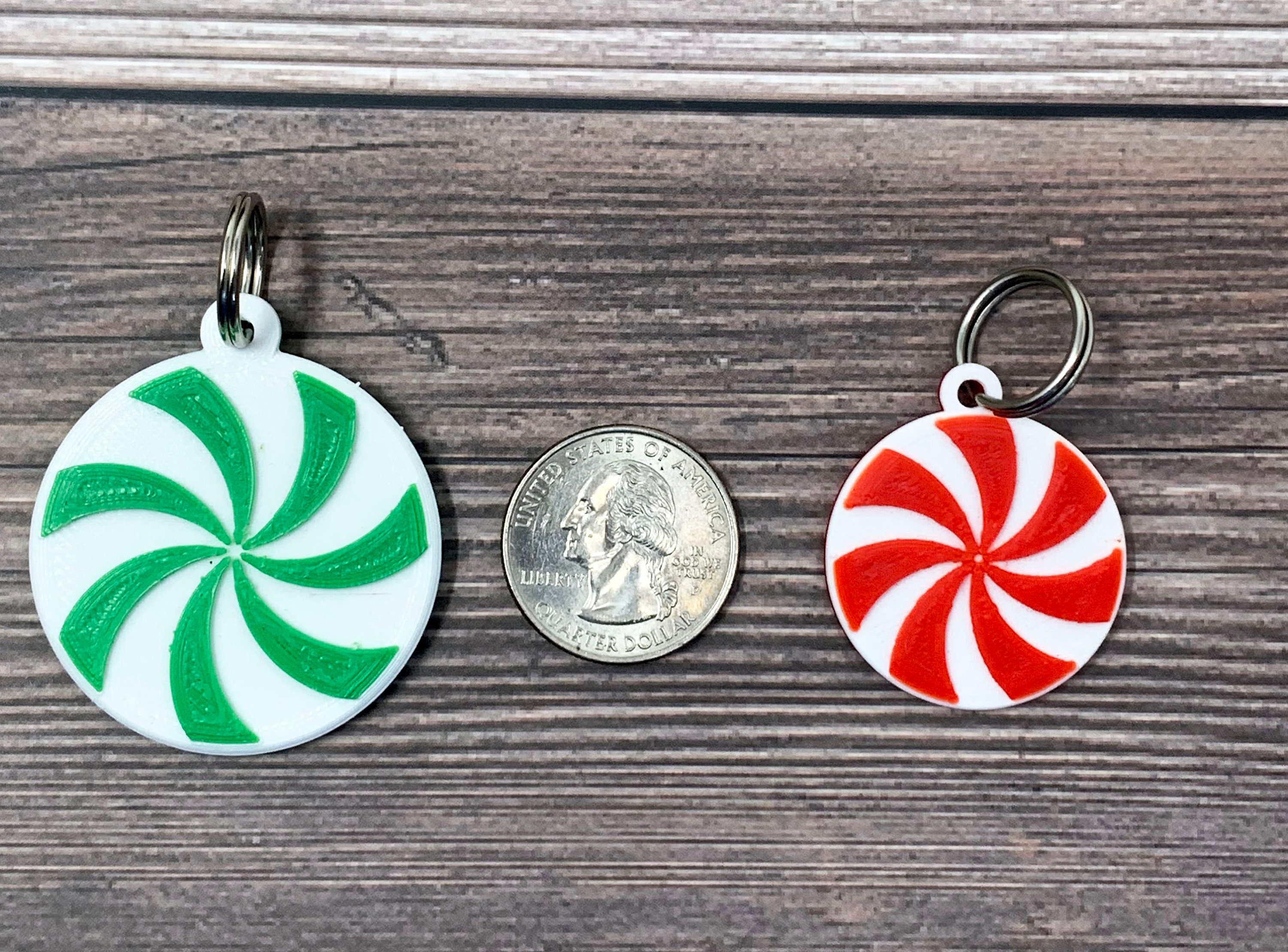 Pfefferminze Charms Urlaub Pet Tag Weihnachten Hund Tag Etsy