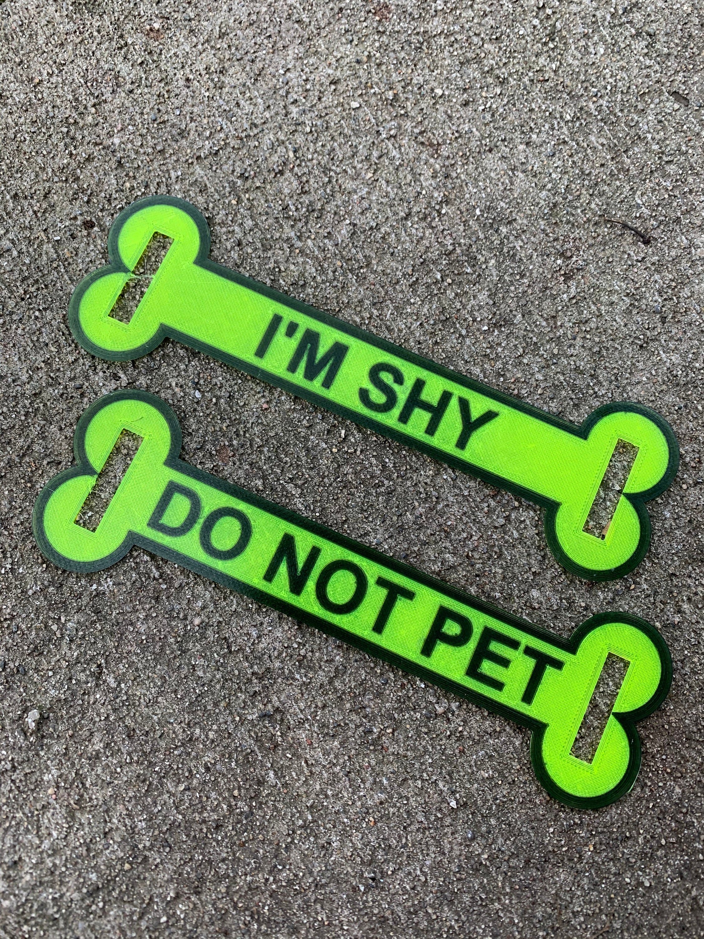 I'm Shy Leash Sleeve Do Not Pet Dog Leash Sleeve Dog Etsy