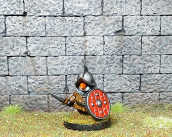 Painted Penguin Warrior RPG Character #1