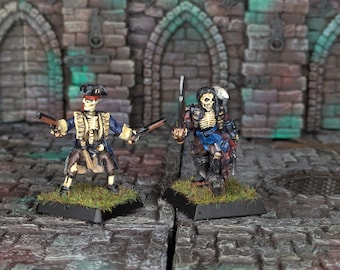 Painted Undead Pirates, Reaper Miniatures