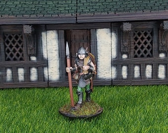 Painted Reaper Marina, Overladen Henchwoman D&D RPG character