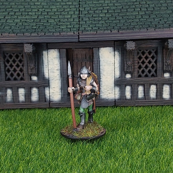 Painted Reaper Marina, personnage RPG Overladen Henchwoman D&D