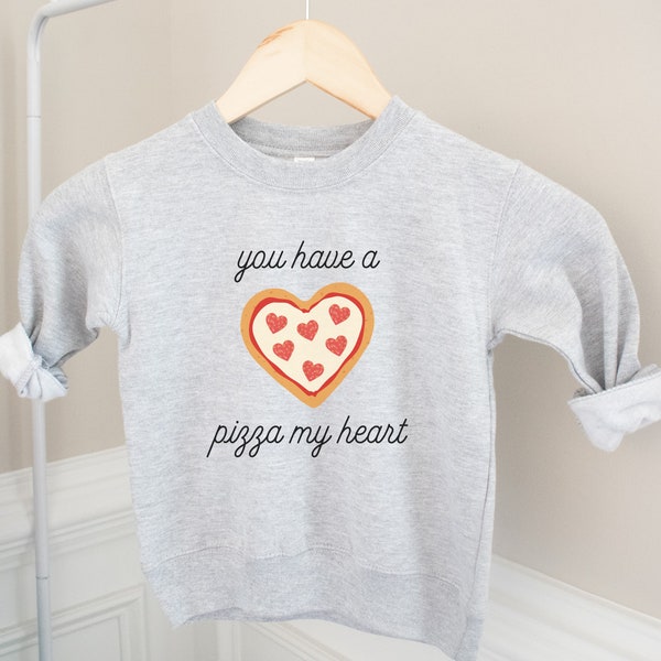 Toddler Valentine Shirt, Toddler Shirt, Valentines Day Outfit, Kids Valentine Outfit, Kid Heart Shirt, Pizza My Heart