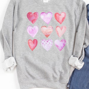 Valentines Day Sweatshirt Shirt, Sweater, sweat shirt, Valentines Day Sweatshirt, Valentine's Day, Valentine Shirt, Heart Shirt