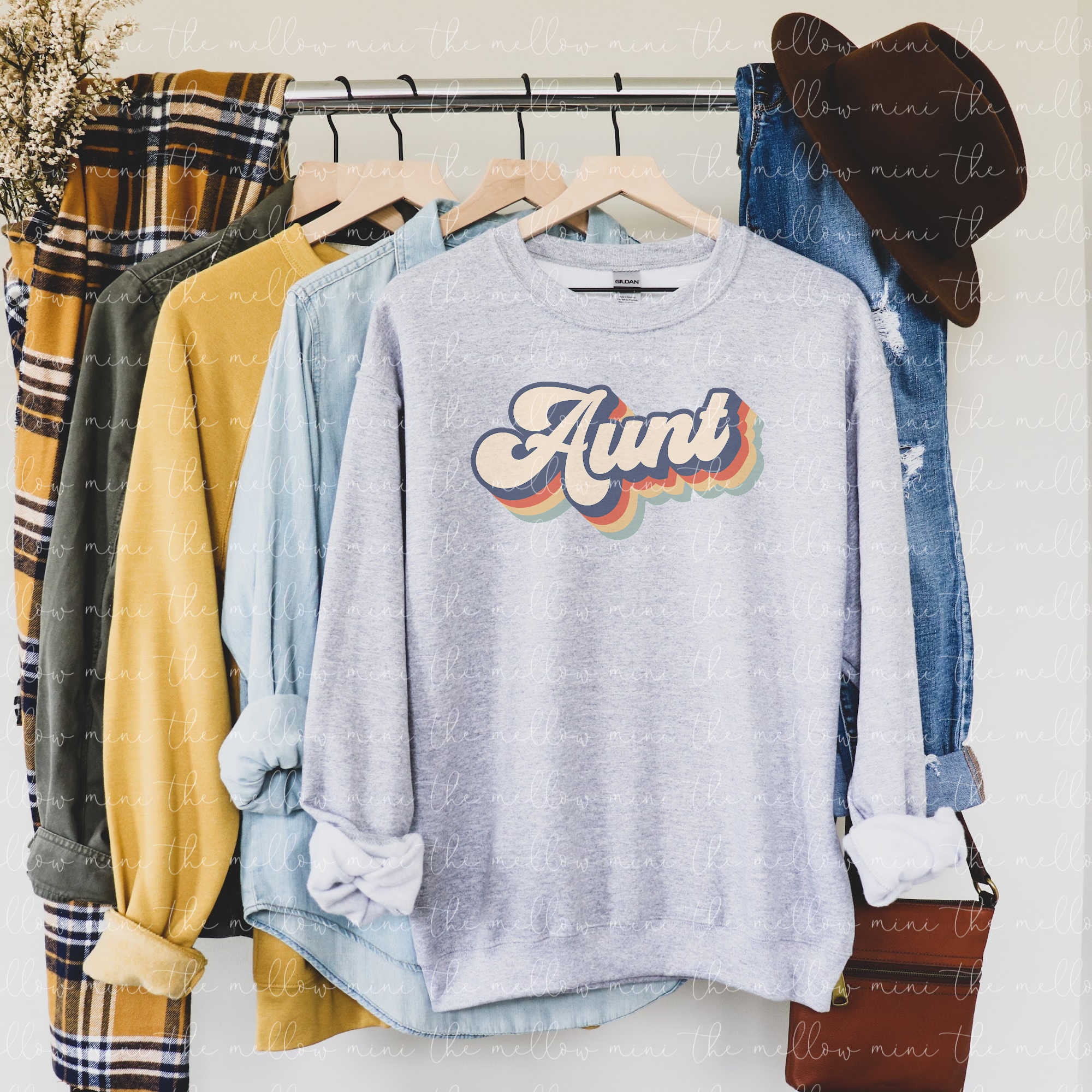 Aunt Squad Printed Sweatshirt