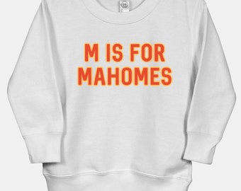 Go All Out Youth Rolling with Mahomes Crewneck Sweatshirt