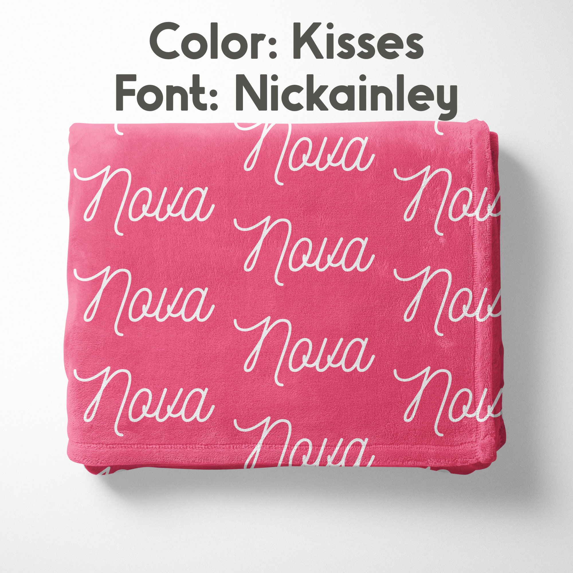 Personalized Custom Blanket Baby Girl Blanket Name Blanket Etsy