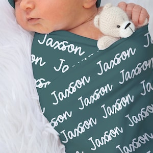 Personalized Custom Swaddle, Name Swaddle, Swaddle Gift, Baby Swaddle, Kids Blanket, Personalized Gift, Custom Gift, Retro Blanket, Boho