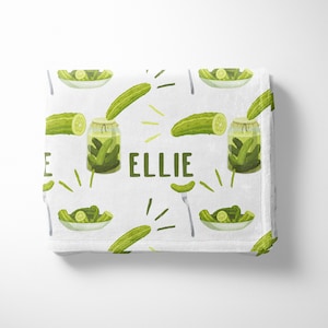 Pickles Blanket, Pickles Accessories, Pickles Throw Blanket, Minky Blanket